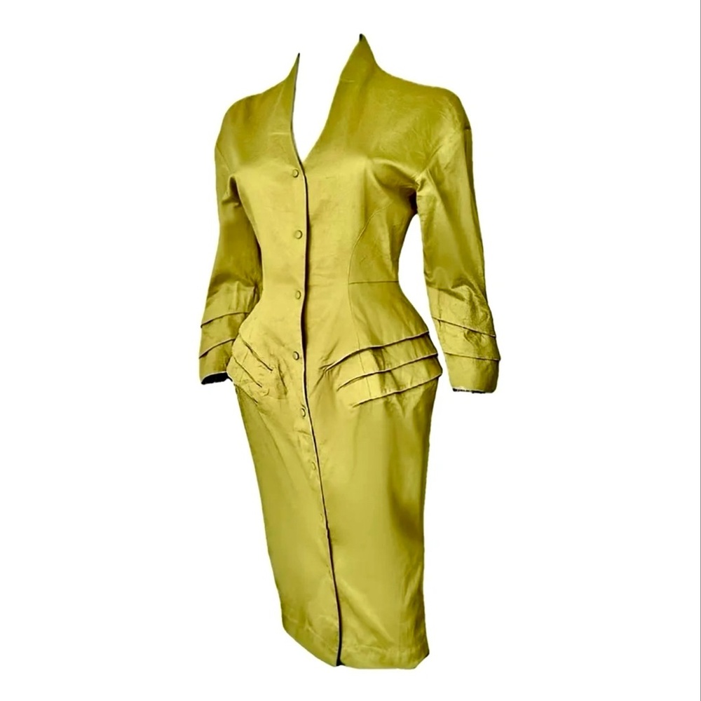 Thierry Mugler vintage structured dress, circa mid-1990s